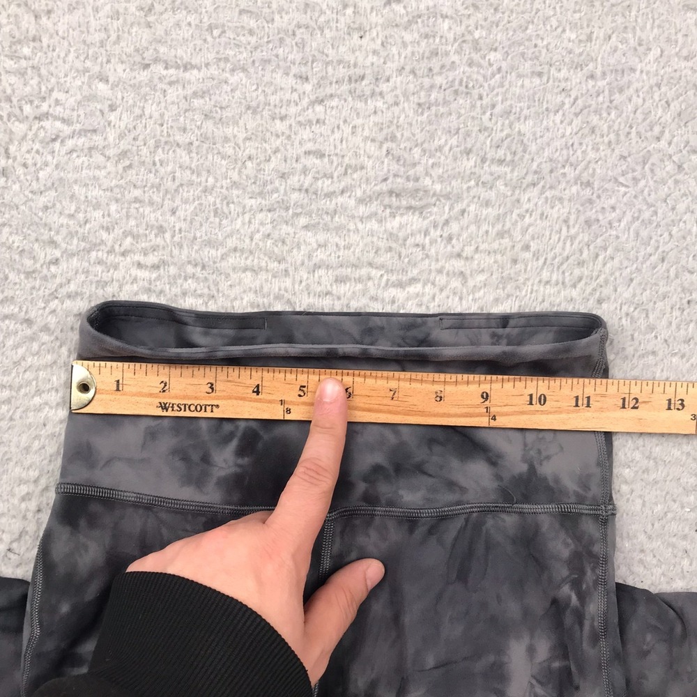Lululemon Groove Super High-Rise Flare Pants Womens 4 (23x32) Diamond Dye Gray - Picture 5 of 11